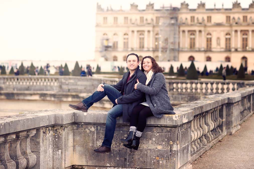 Versailles pre-wedding photo session